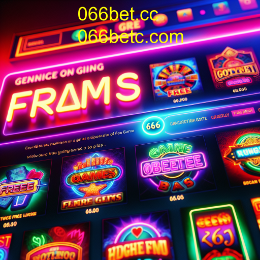 Descubra o Mundo dos Jogos Grátis em 066bet.cc